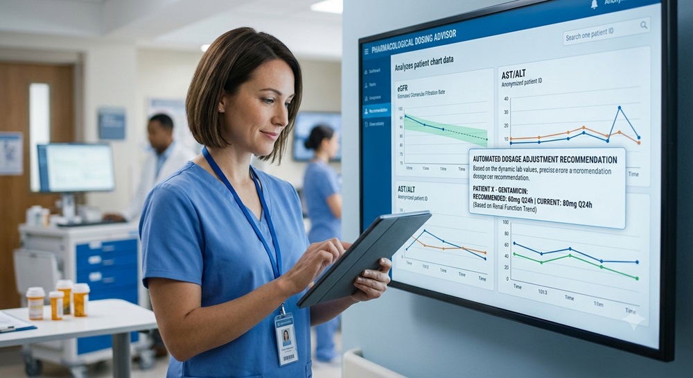 Clinical QI Challenge: Automating Dynamic Chart Reviews for Medication Dosing